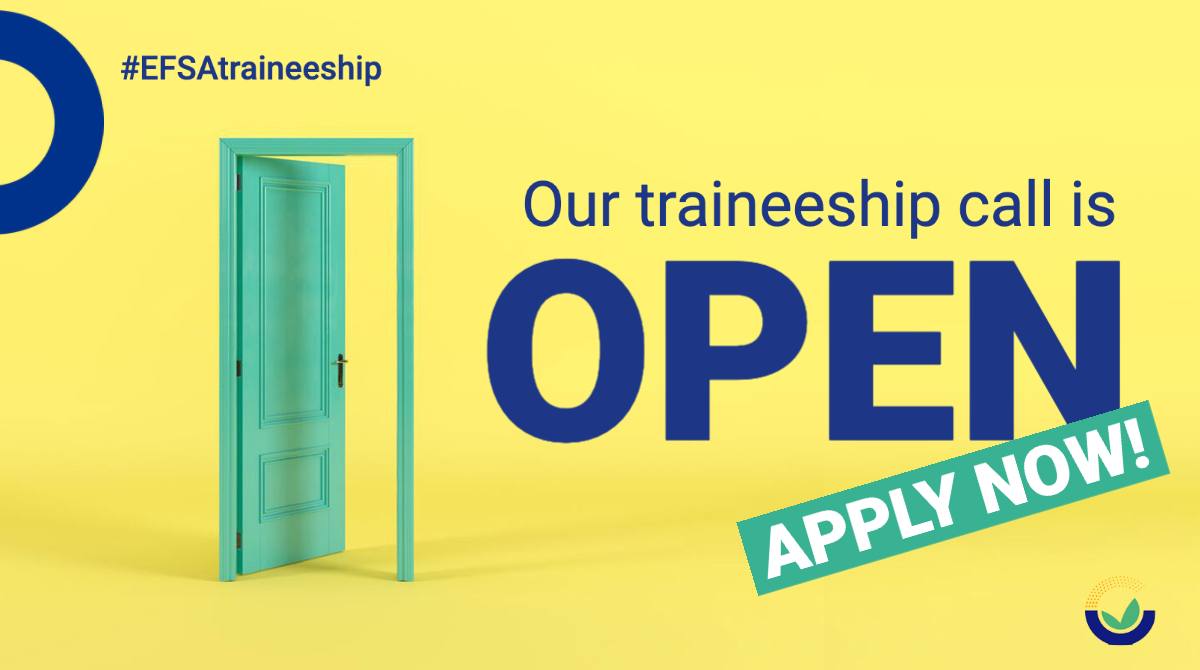 Want to work for the EU? Learn more about EFSA’s Traineeship!